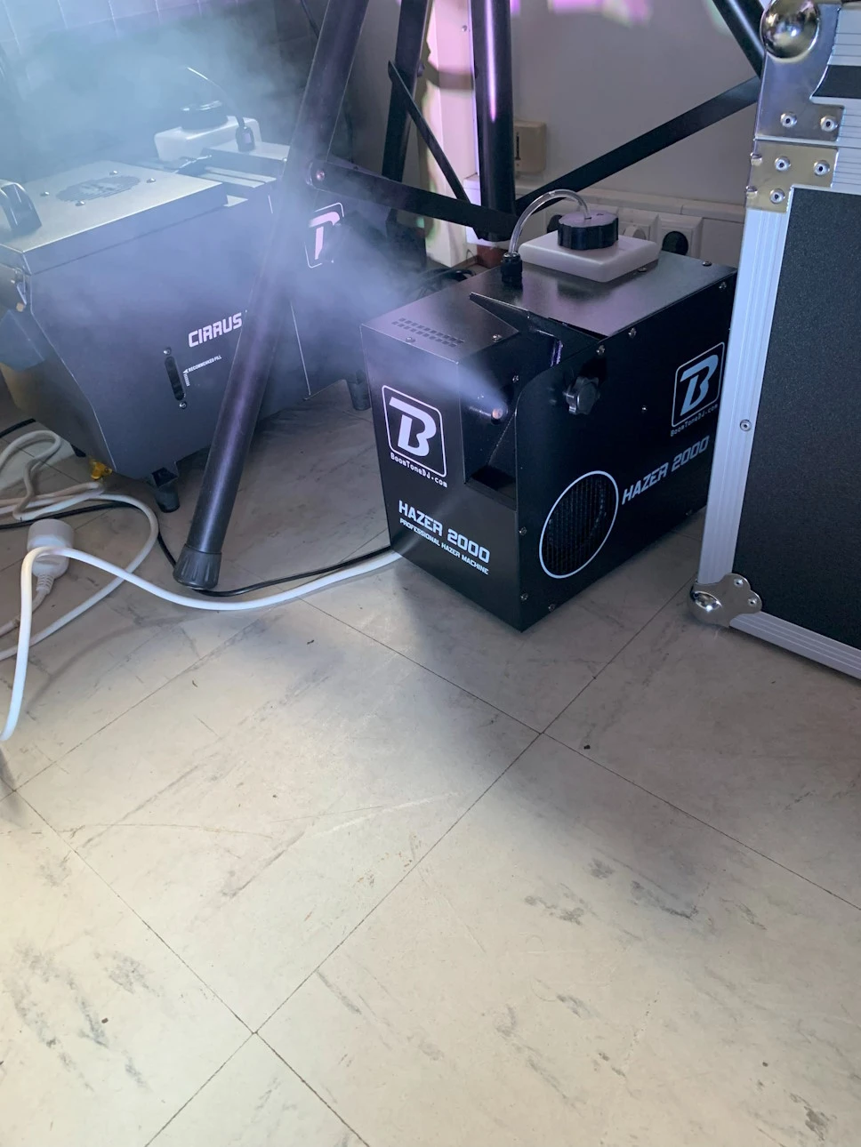 Image de la machine à brouillard