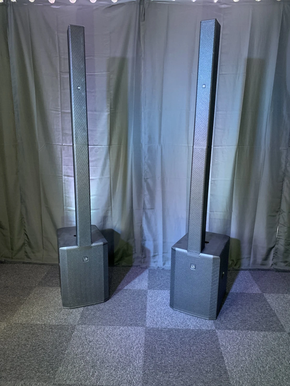 Image des enceintes professionnelles