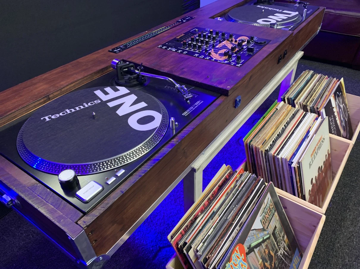 Image du bar à vinyles